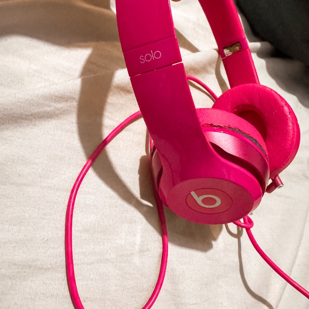 Solo Pink Headphones